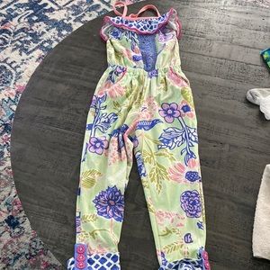 Matilda Jane size 4 fun print romper